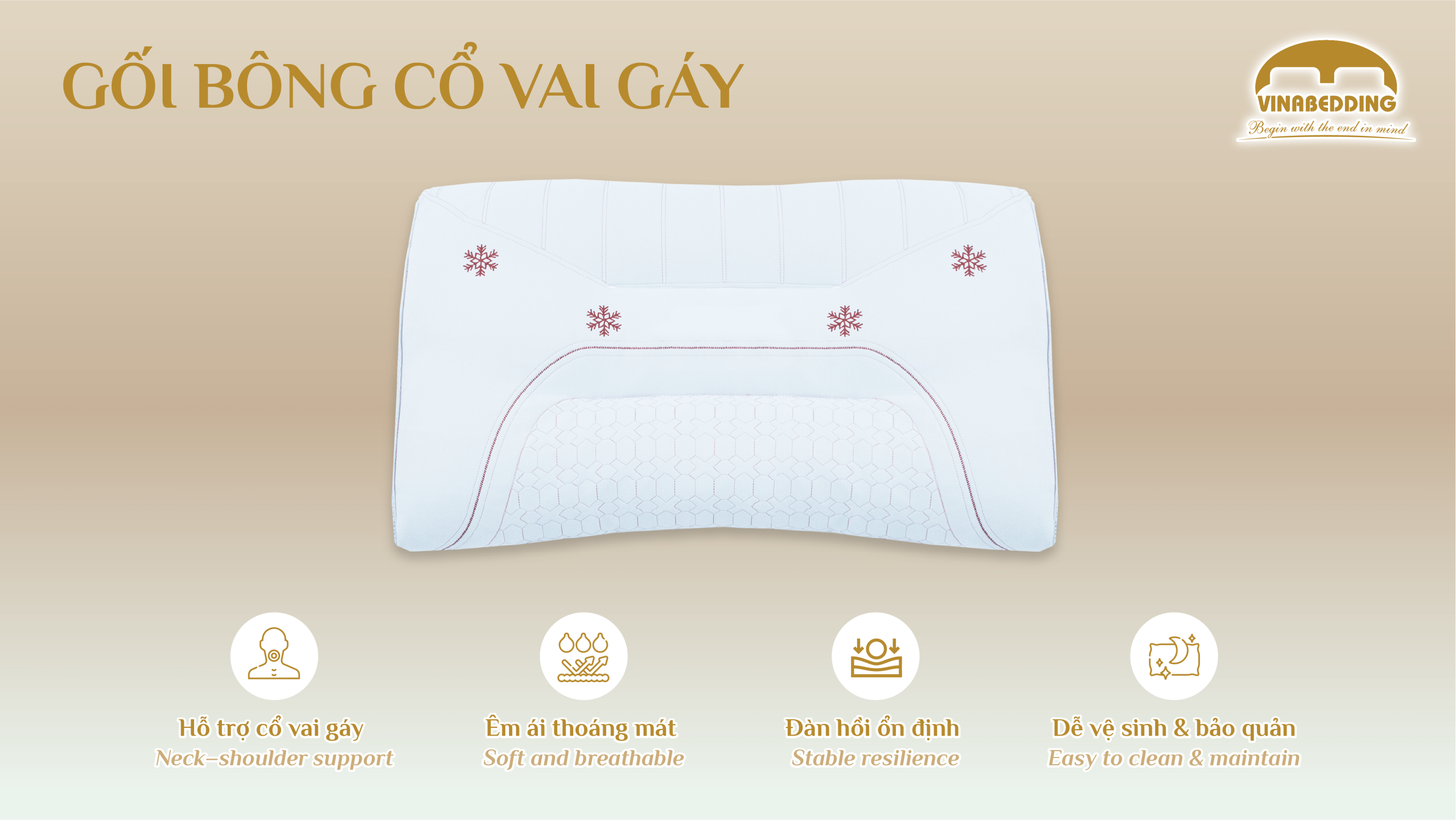 100% Polyester Fiber Pillow