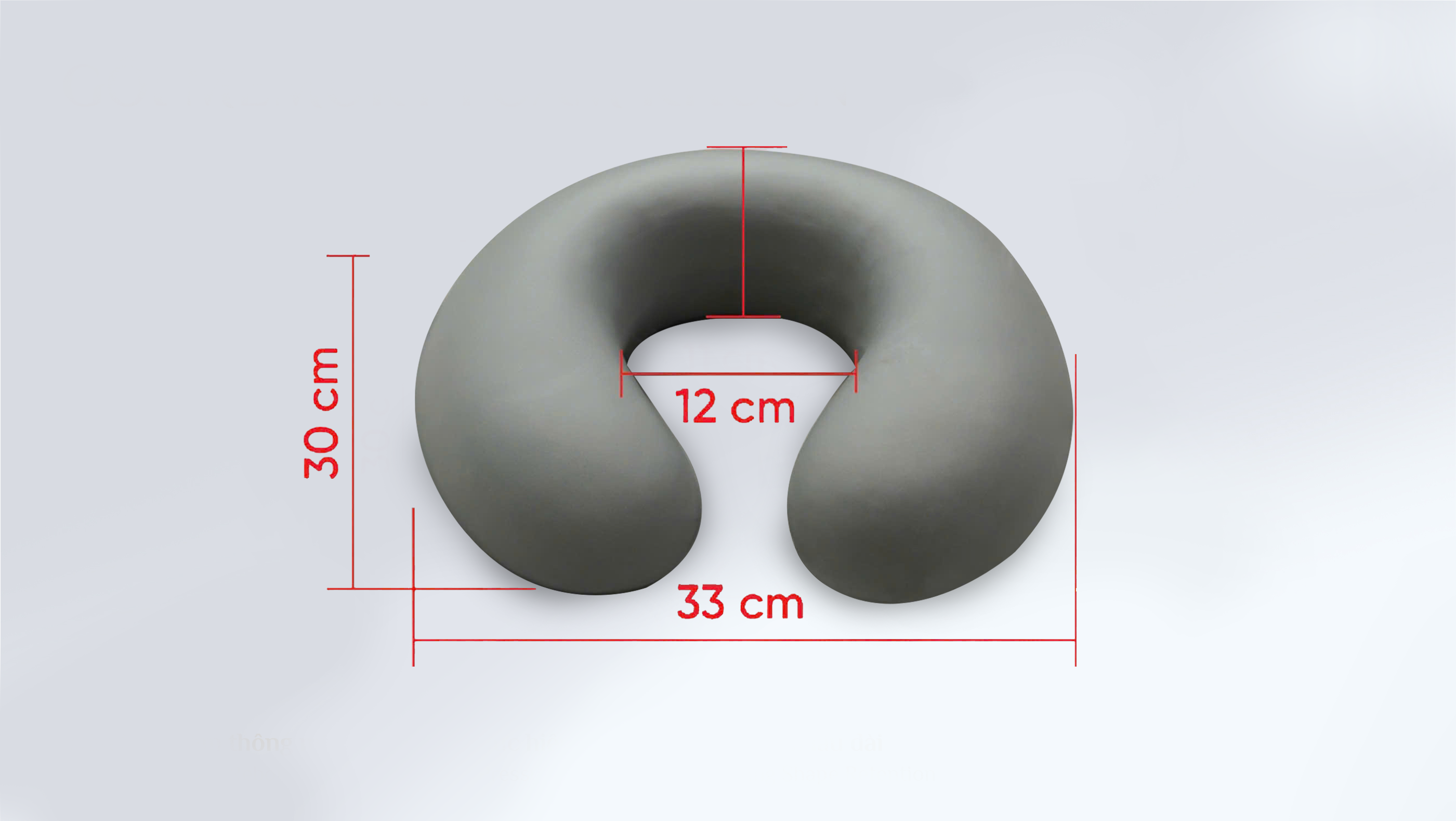 Memory Foam Pillow (Molded) - VINACLOUD MF05