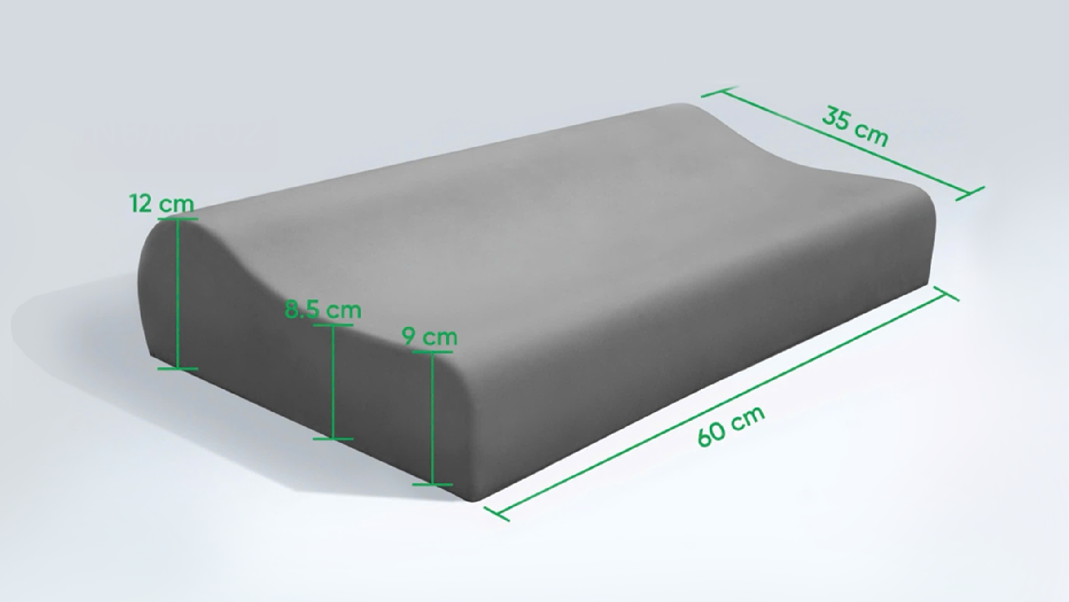 Memory Foam Pillow (Molded) - VNB/MF02