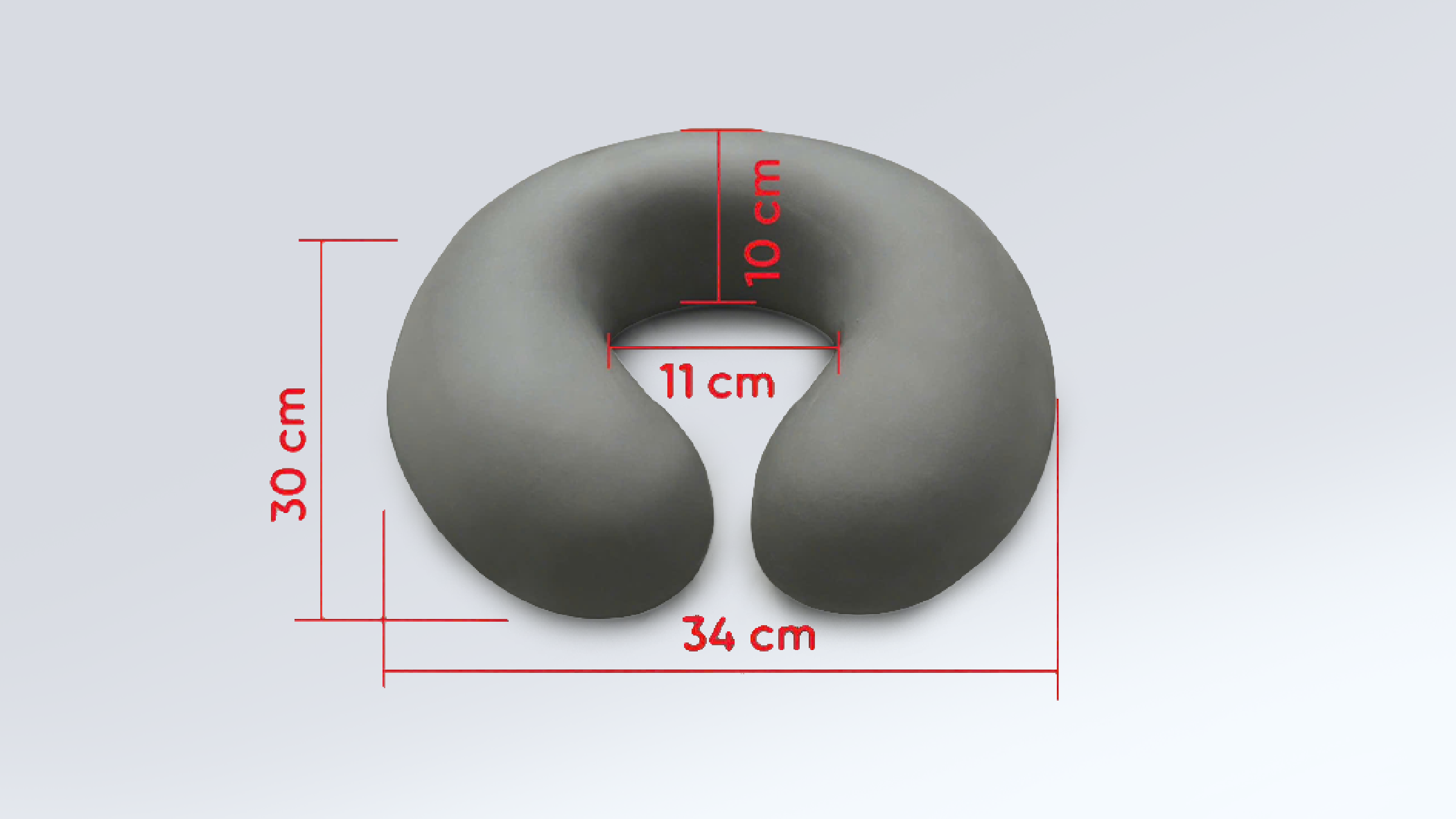 Memory Foam Pillow (Molded) - VNB/MF04