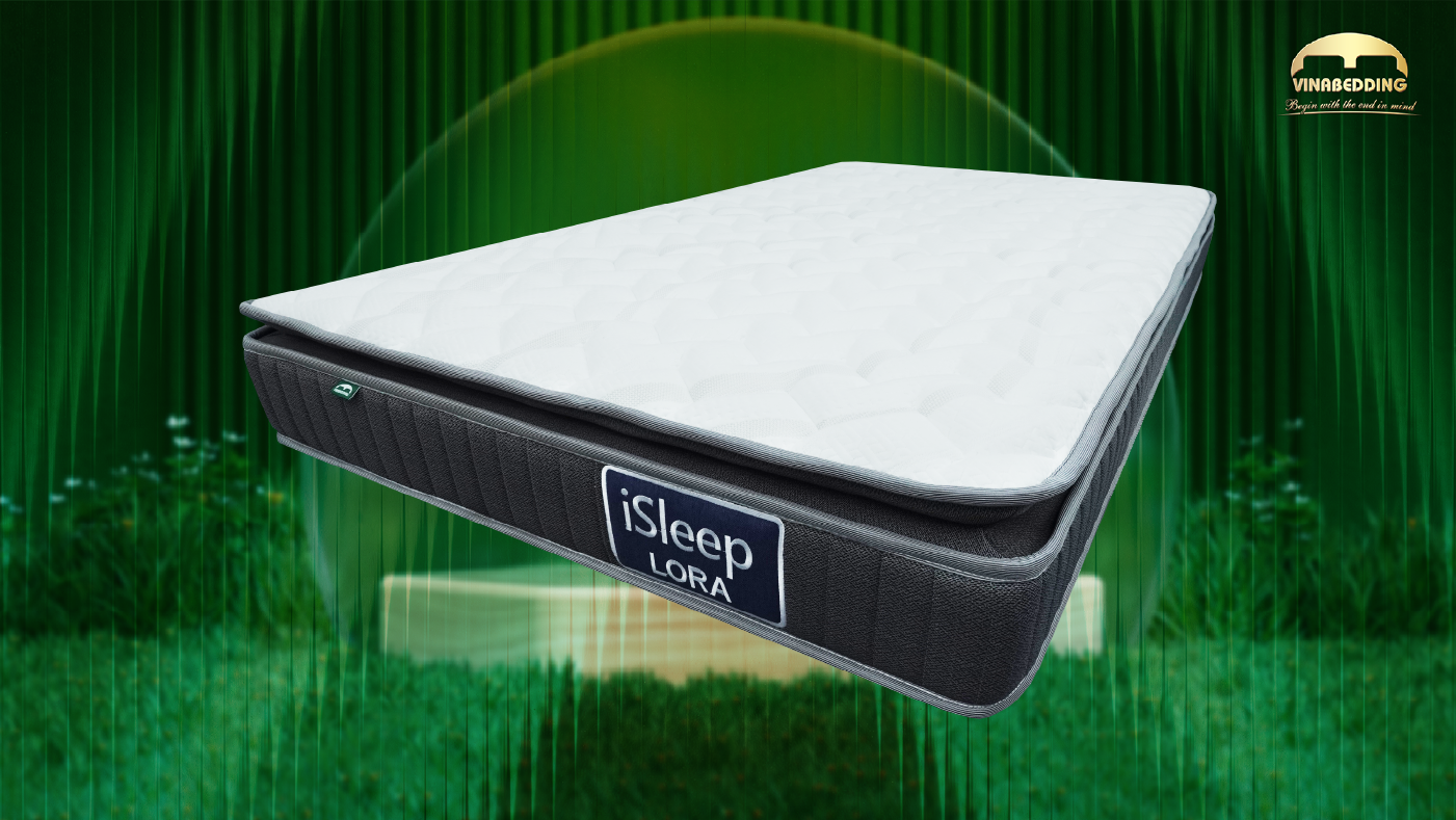 iSleep Lora 100% Polyester Fiber Mattress