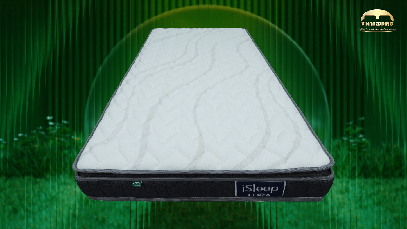 iSleep Lora 100% Polyester Fiber Mattress