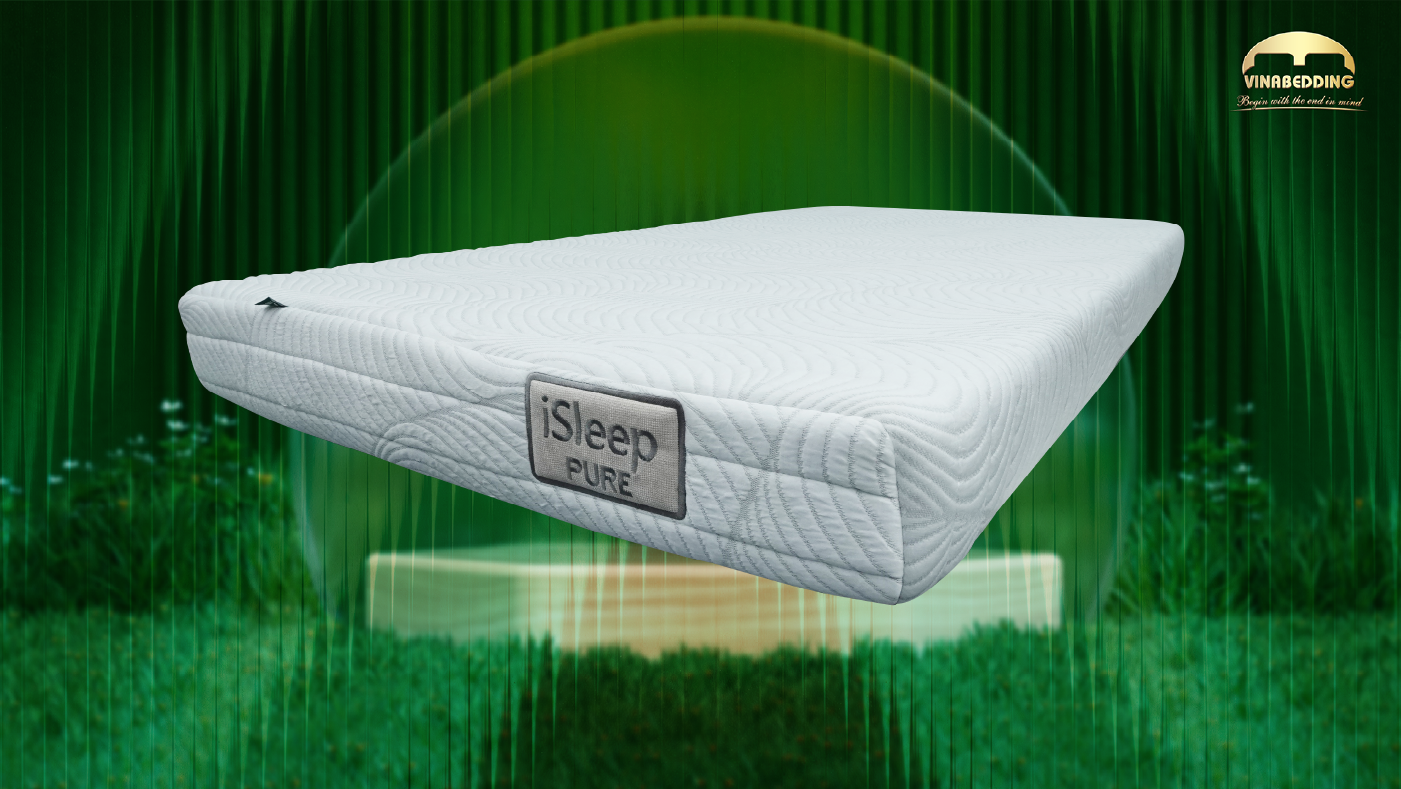 iSleep Pure 100% Natural Latex Mattress