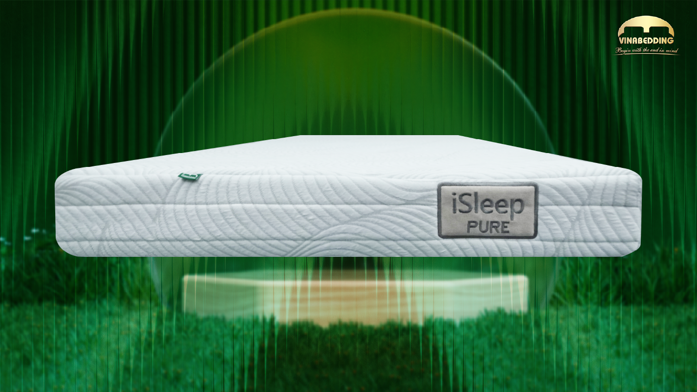 iSleep Pure 100% Natural Latex Mattress
