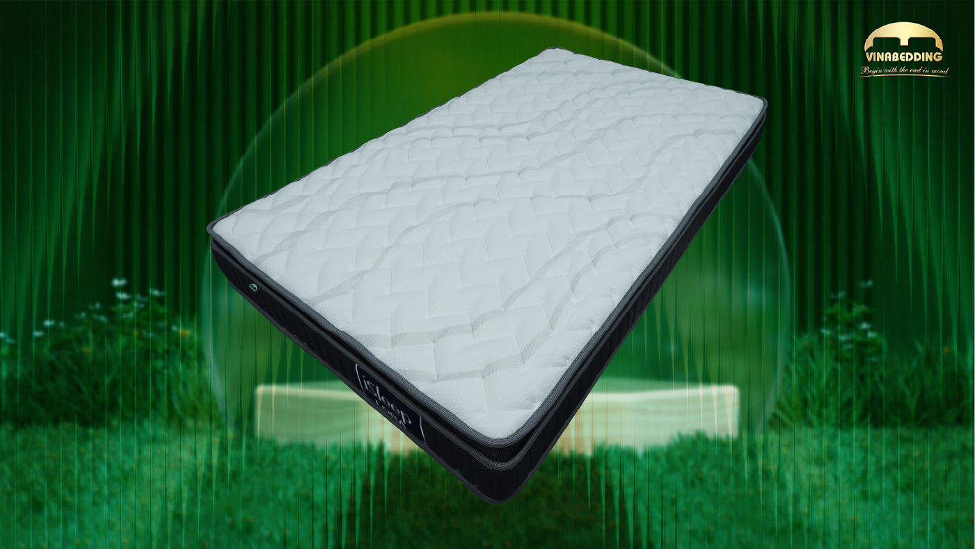 iSleep Lora 100% Polyester Fiber Mattress
