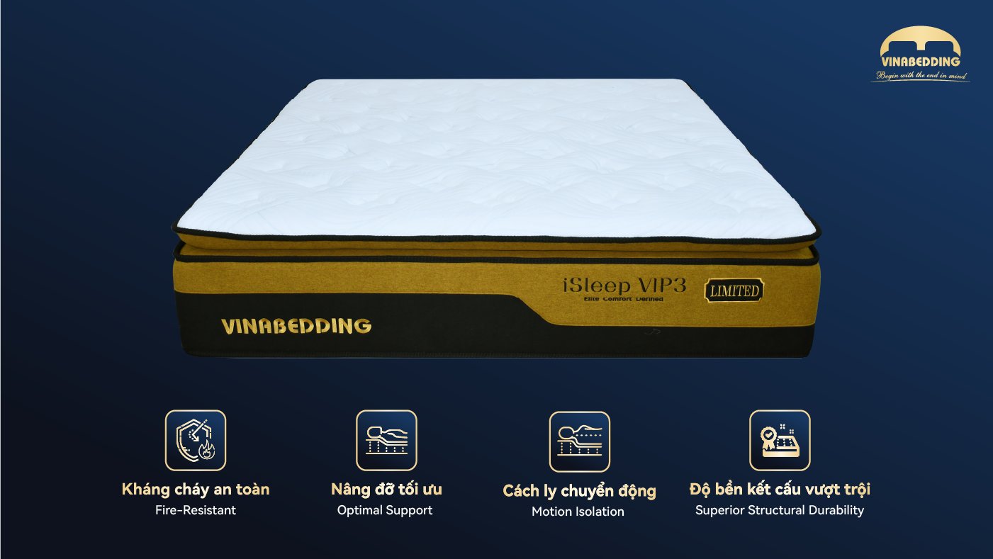 Nệm iSleep VIP 3 