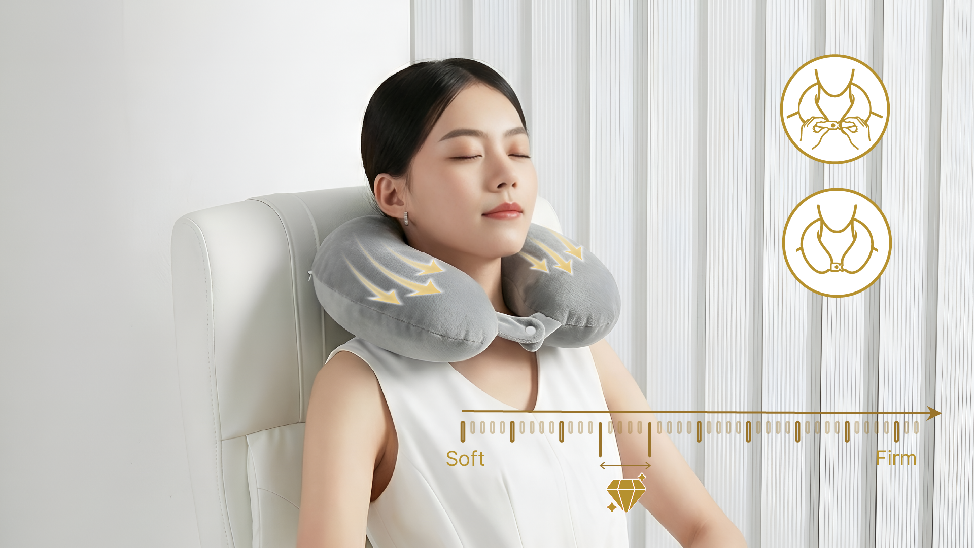 VinaHug Travel Pillow 