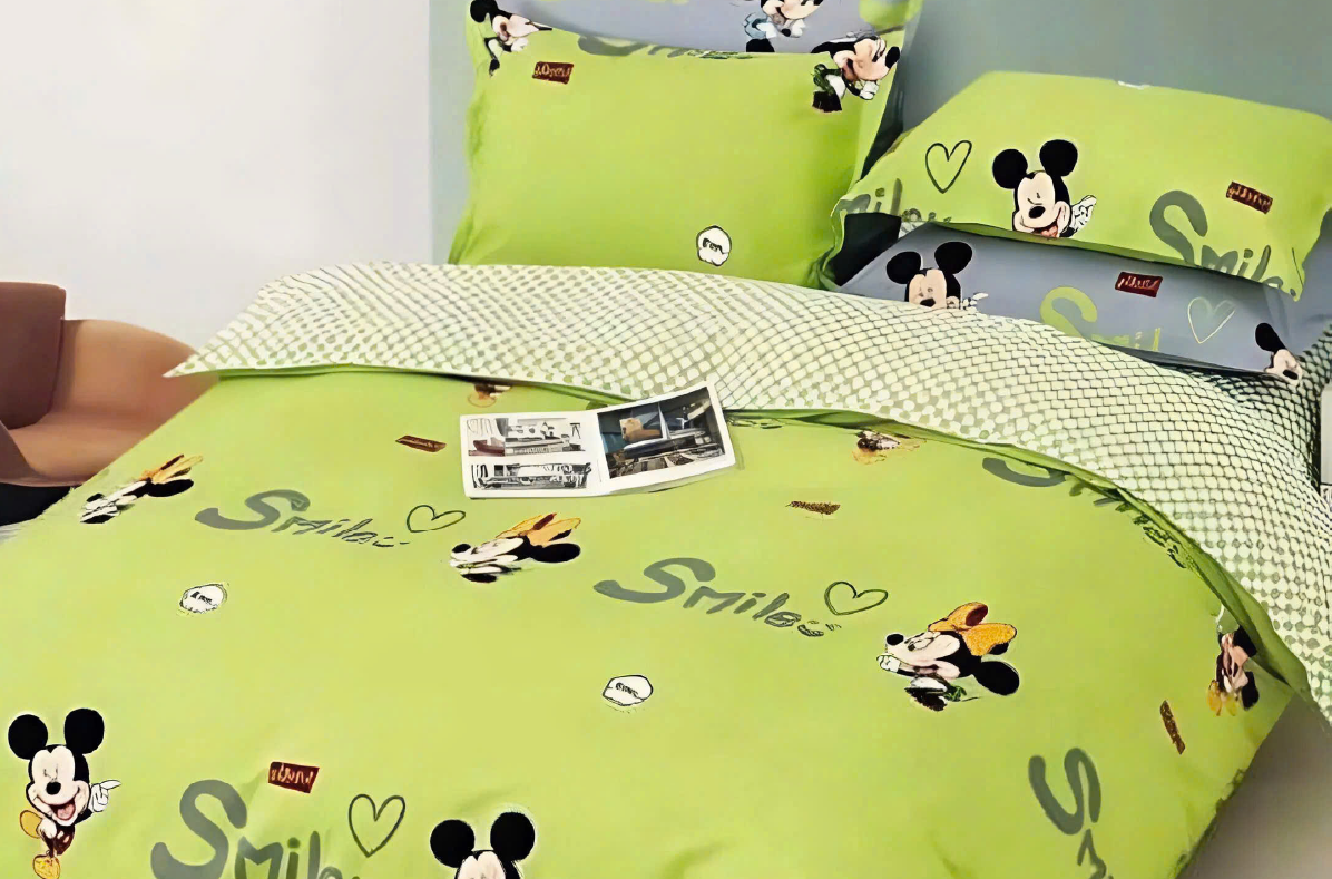 Bộ Chăn Gối Bông VinaCubs Cotton Set