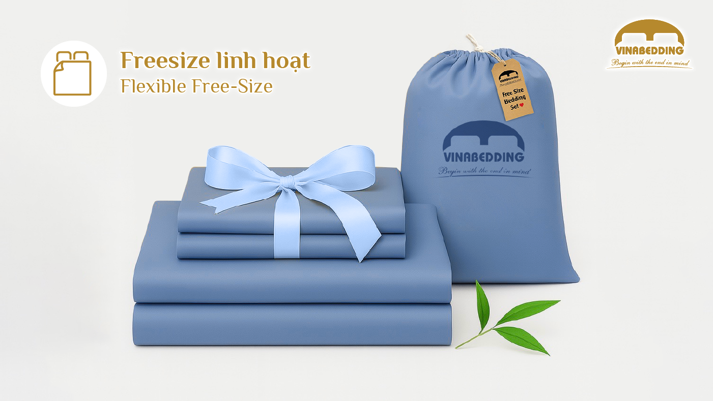 BST CHĂN DRAP HIỆN ĐẠI  (Freesize Bedding Set)