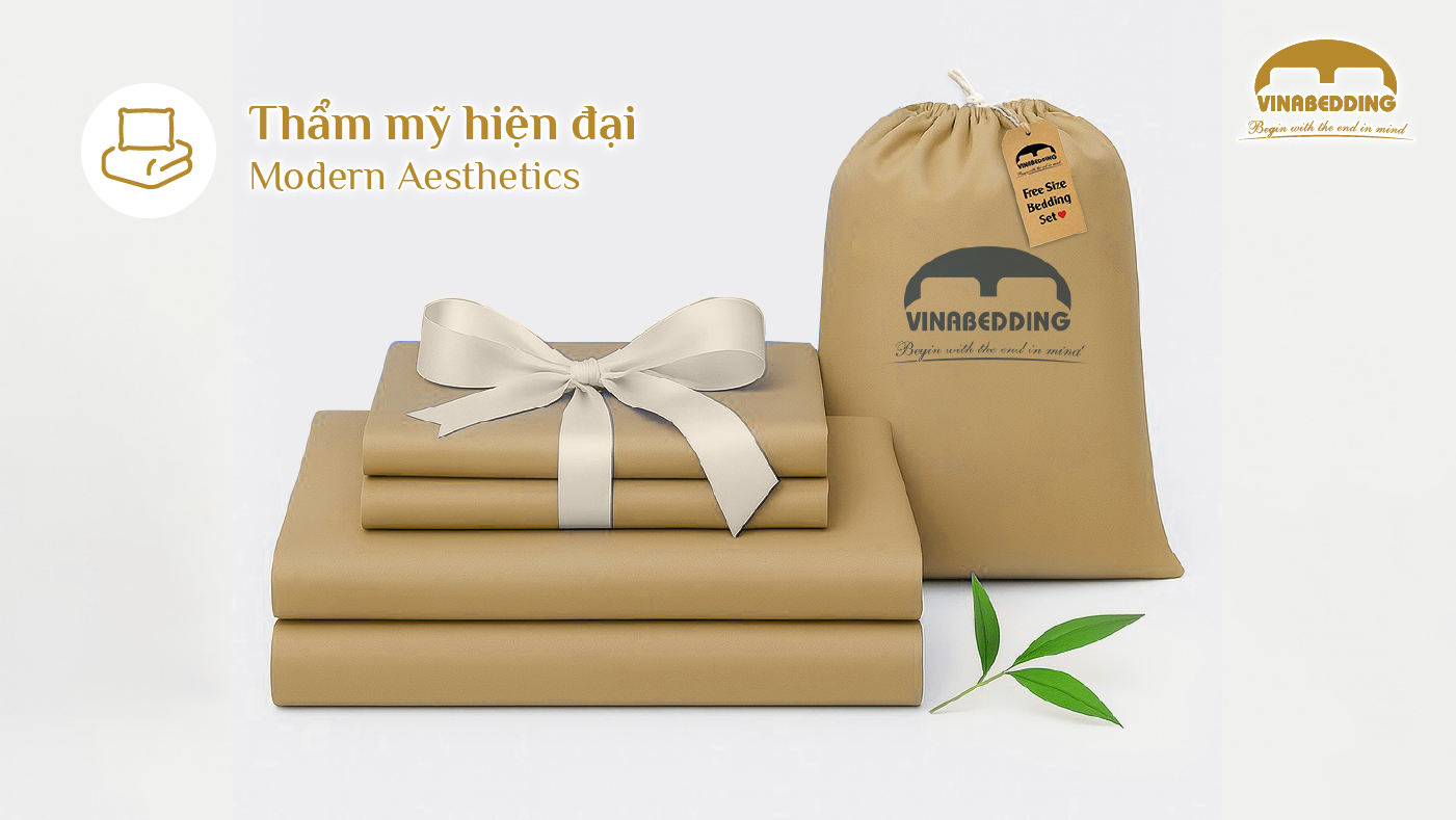 BST CHĂN DRAP HIỆN ĐẠI  (Freesize Bedding Set)
