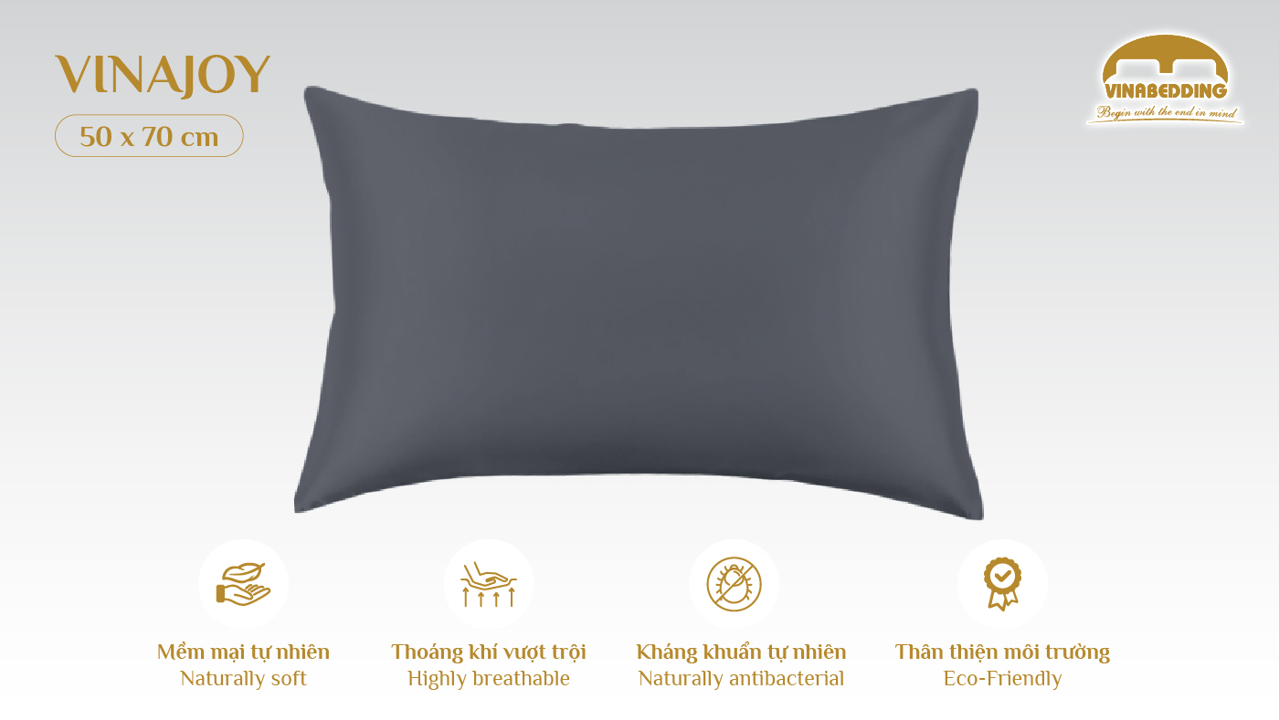 TENCEL PILLOW CASE VINAJOY 01
