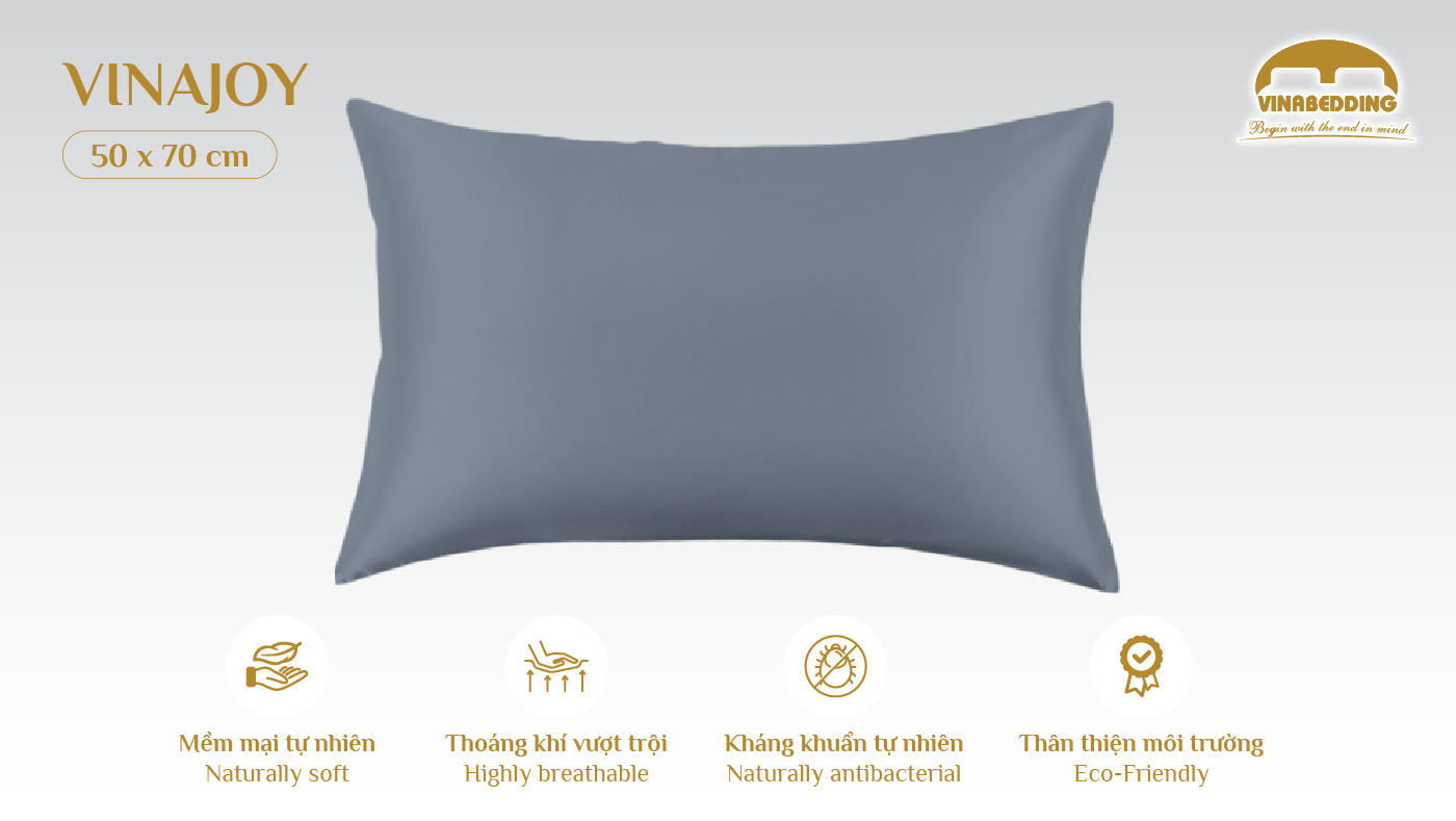 TENCEL PILLOW CASE VINAJOY 01