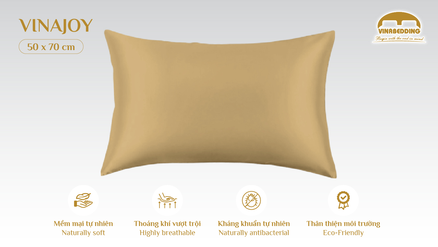 TENCEL PILLOW CASE VINAJOY 01