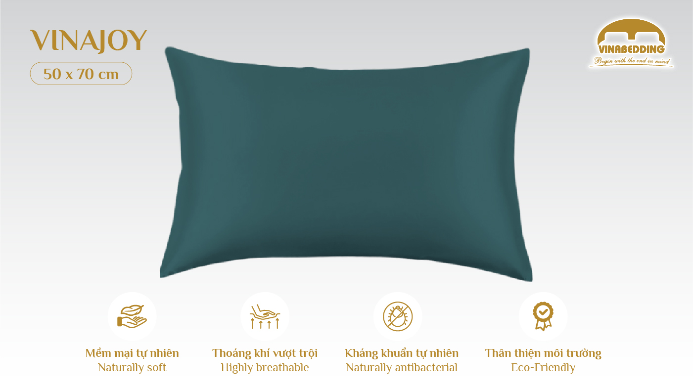 TENCEL PILLOW CASE VINAJOY 01
