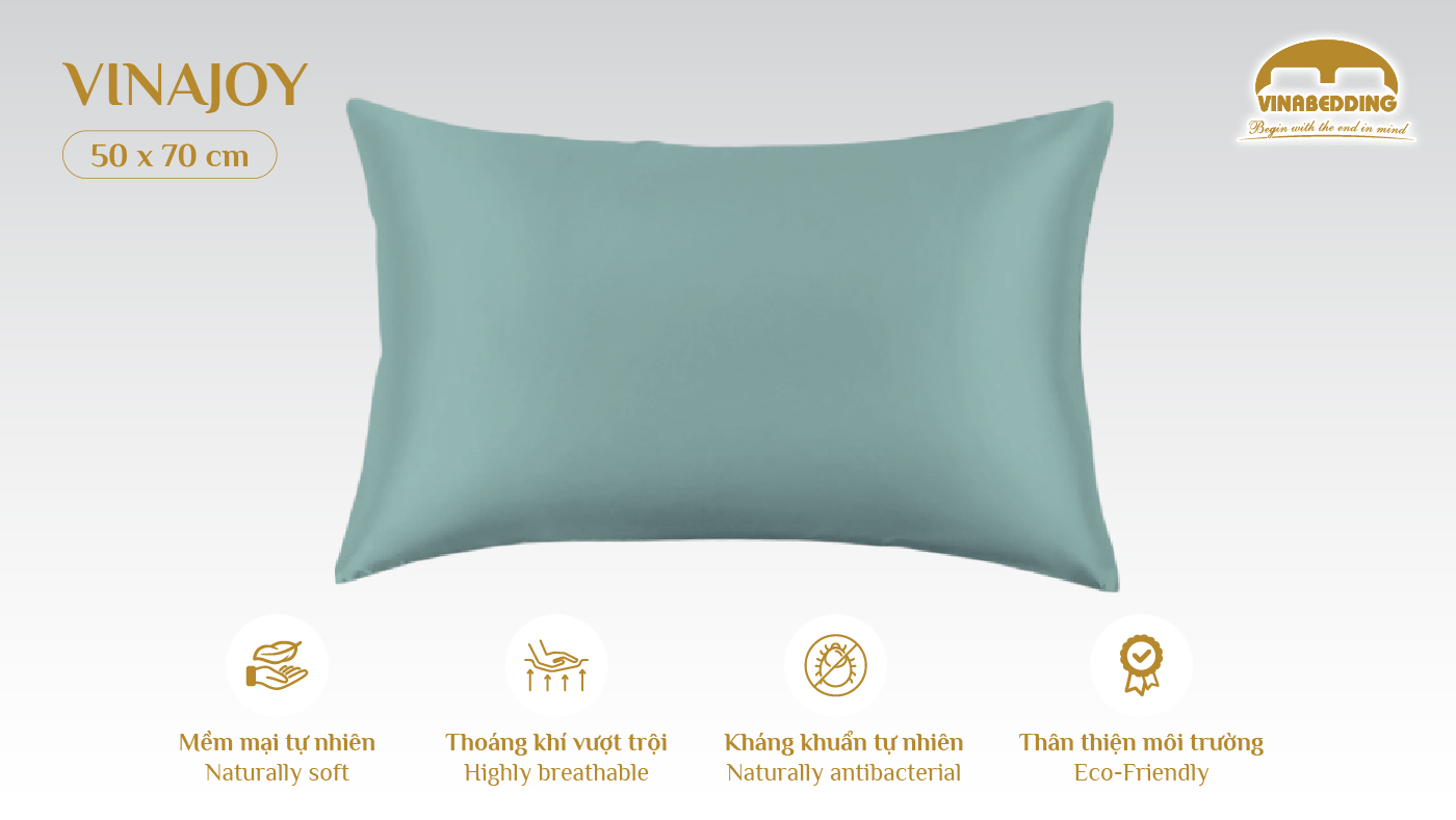 TENCEL PILLOW CASE VINAJOY 01